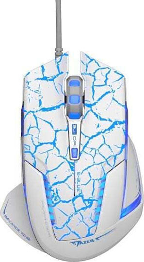 E-Blue Mazer Pro Gaming Ποντίκι Λευκό