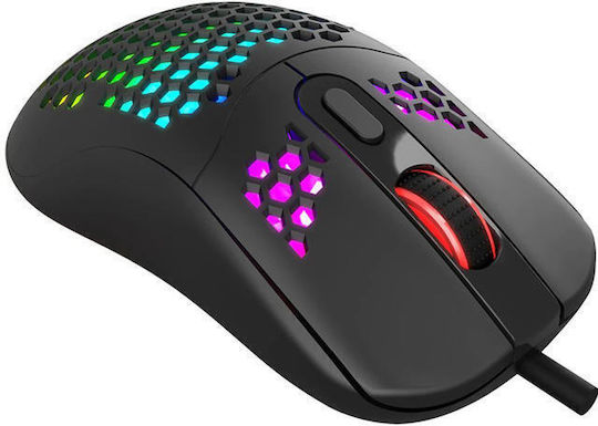 Marvo G925 RGB Gaming Ποντίκι 12000 DPI Μαύρο