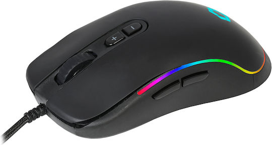 Hiro Hydra Gaming Ποντίκι 12000 DPI Μαύρο