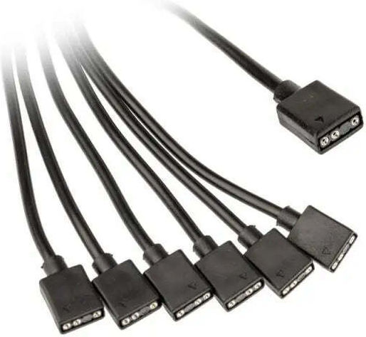 Kolink LED Splitter/Extension Cable ARGB 1-6 - 30 cm PGW-AC-KOL-081