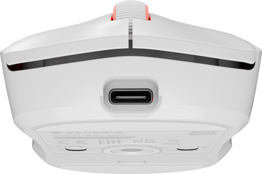 Genesis Zircon XIII Wireless RGB Gaming Mouse 26000 DPI White