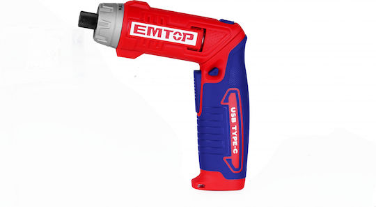 Emtop ECSR0803 Akku-Schraubenzieher 8V