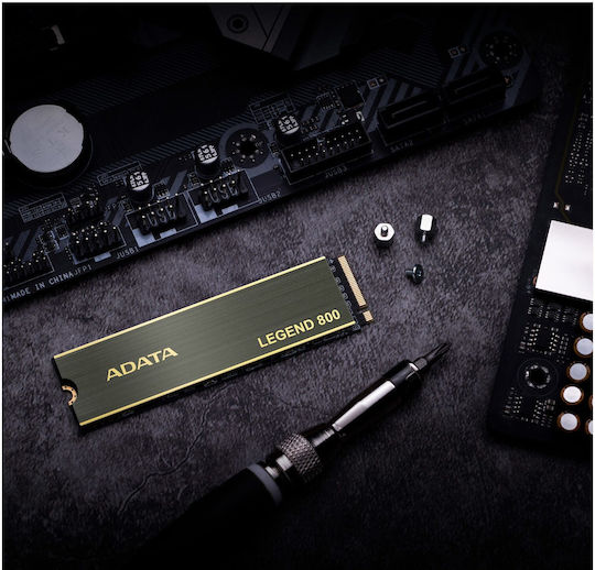 Adata Legend 800 SSD 1TB M.2 NVMe PCI Express 4.0 ALEG-800-1000GCS