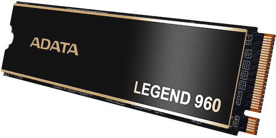 Adata Legend SSD 2TB τύπου M.2 με σύνδεση PCI Express 4.0 και Ψύκτρα (PS5 Compatible) ALEG-960-2TCS