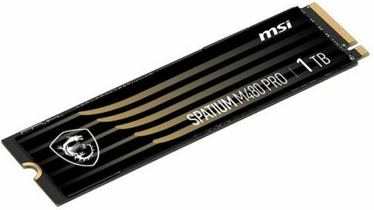 MSI Spatium M480 Pro SSD 1TB M.2 NVMe PCI Express 4.0 S78-440L1G0-P83