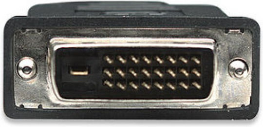 Techly Cable DVI-D male - HDMI male 1.8m Μαύρο (304611)
