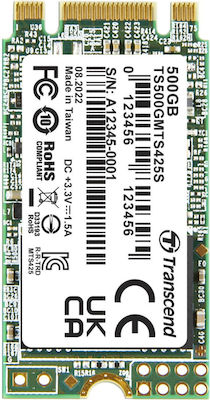 Transcend 425S SSD 500GB M.2 SATA III