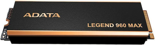 Adata Legend 960 MAX SSD 2TB τύπου M.2 με σύνδεση PCI Express 4.0 ALEG-960M-2TCS