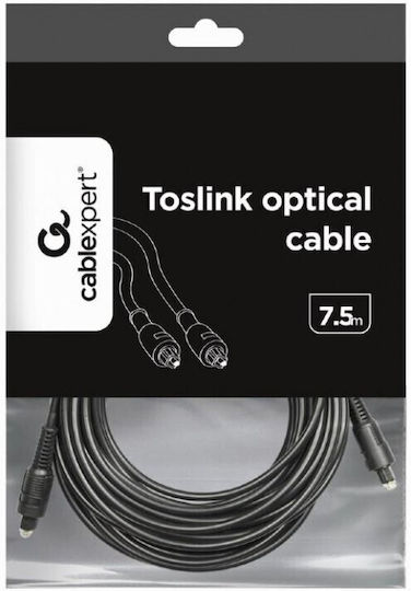 Cablexpert CC-OPT-7.5M 7.5m TOS male Optical Cable (CC-OPT-7.5M)
