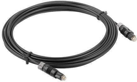 Lanberg Optical Audio Cable TOS male - TOS male Μαύρο 2m (CA-TOSL-10CC-0020-BK)