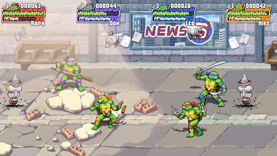Teenage Mutant Ninja Turtles: Shredder's Revenge Anniversary Издание Игра за Switch