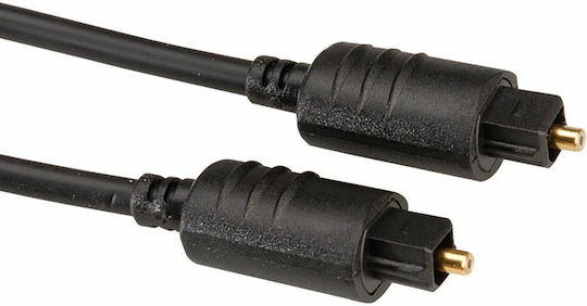Roline Optical Audio Cable TOS male - TOS male Μαύρο 5m (11.09.4385)