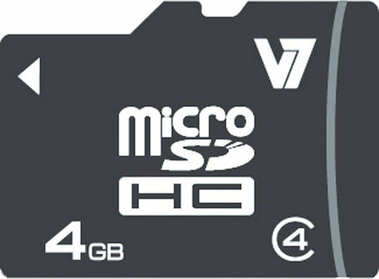 V7 microSDHC 4GB 10MB/s με αντάπτορα