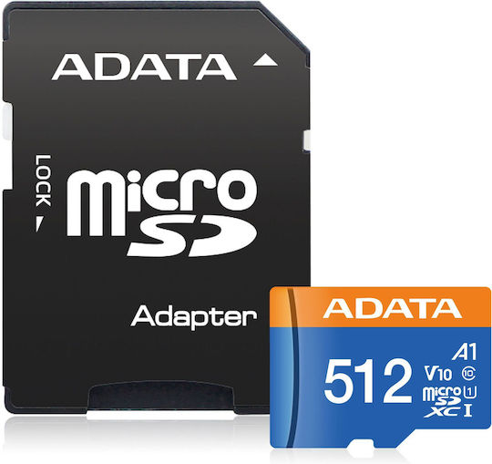 Adata Premier microSDXC 512GB Class 10 U1 V10 A1 UHS-I