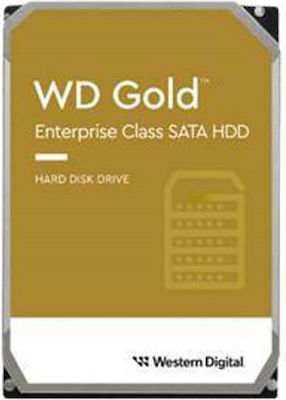 Western Digital Gold 20TB HDD Σκληρός Δίσκος 3.5" SATA III 7200rpm με 512MB Cache για Server