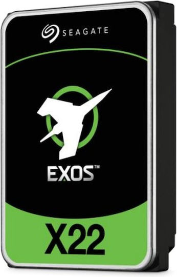 Seagate Exos X22 22TB HDD Σκληρός Δίσκος 3.5" SATA III 7200rpm με 512MB Cache για Server ST22000NM001