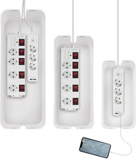 Logilink Organiser White Case 3 Pcs Kab0078