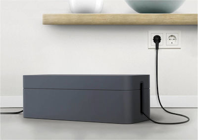 Durable Cavoline Box L Cable Box Gray