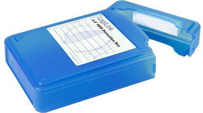 LogiLink Θήκη Προστασίας Protection Box For 3.5-Inch HDDs Μπλε