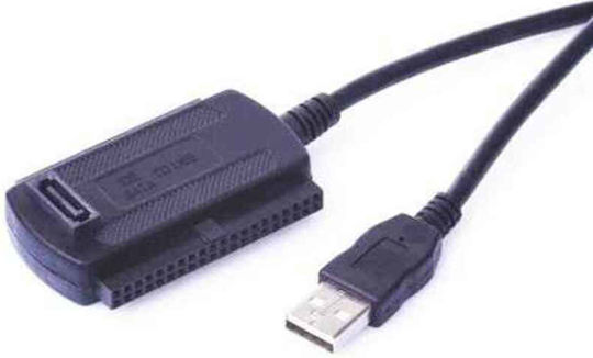 Gembird GM-AUSI01 USB 2.0 to IDE/SATA (AUSI01) Μαύρο