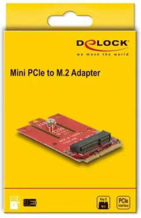 DeLock 63909 PCI Express Card 63909 Mini-PCI Express to M.2
