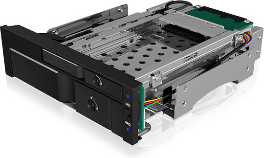 Icy Box Removable Frame For 2x HDD/SSD For 1x 5.25-Inch Bay With Lock Μαύρο IB-173SSK