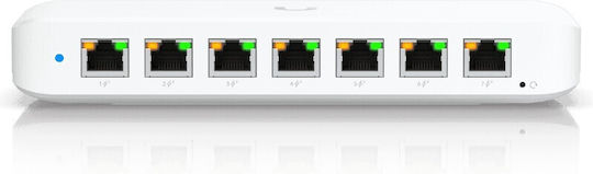 Ubiquiti Switch Ultra 210W Unmanaged L2 PoE Switch με 8 Θύρες Gigabit (1Gbps) Ethernet