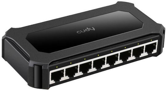 Cudy GS108D Unmanaged L2 Switch with 8 Gigabit (1Gbps) Ethernet Ports