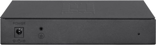 Level One GES-2108P Unmanaged L2 PoE+ Switch με 8 Θύρες Gigabit (1Gbps) Ethernet