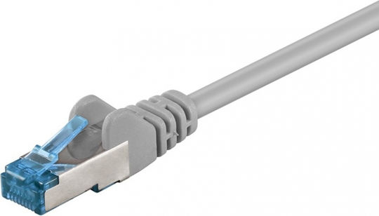Goobay S/FTP Kat.6a Gigabit Netzwerkkabel Ethernet 1m Graues