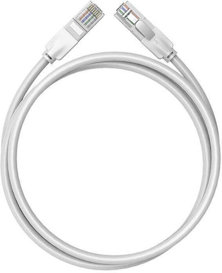 Vention U/UTP Кат.6 (Gigabit) Мрежов Кабел Ethernet 1м Сив