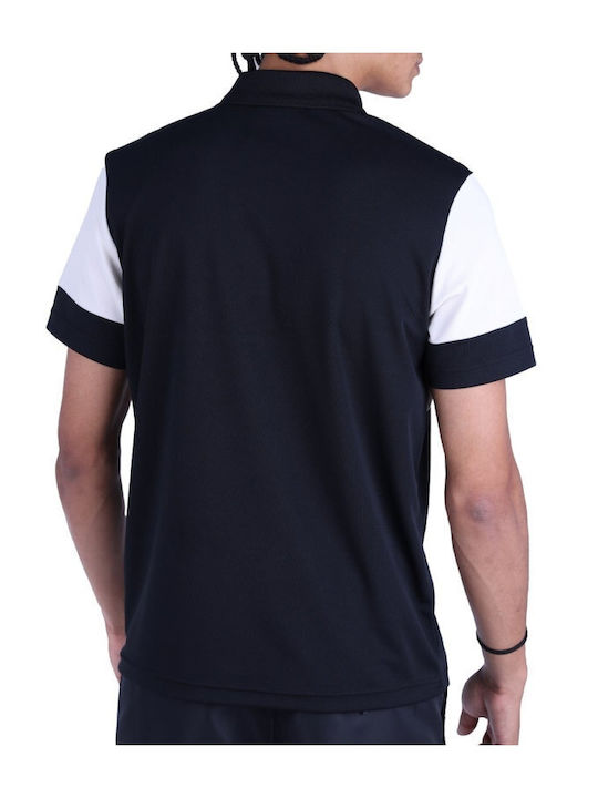 Sergio Tacchini Bluza Bărbătească Polo Neagră