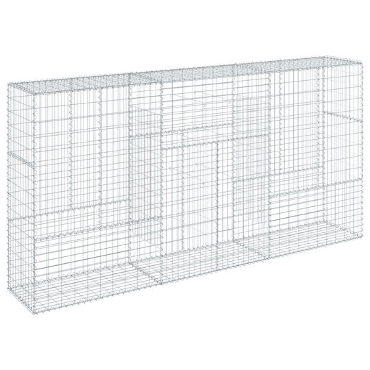 vidaXL Garden Fencing Material 1pcs Silver