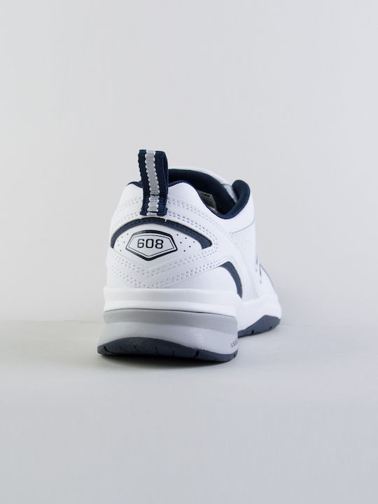 608v5 Herren Sneakers White / Navy