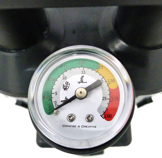 SCK Pump for Sup Triple Action with Manometer Blue