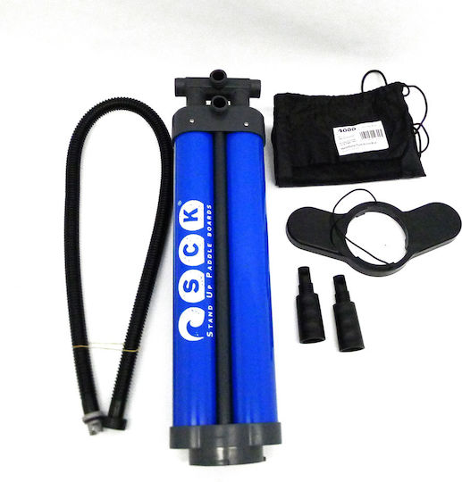 SCK Pump for Sup Triple Action with Manometer Blue