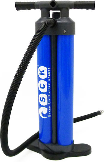 SCK Pump for Sup Triple Action with Manometer Blue