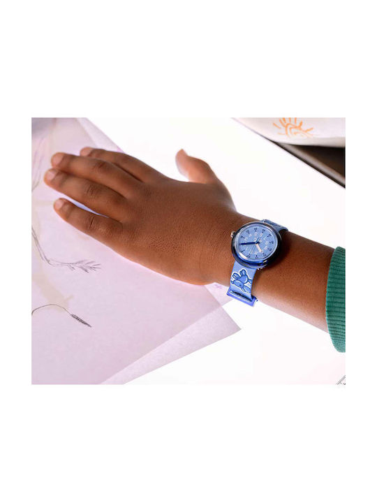 FlikFlak Kids Analog Watch with Rubber/Plastic Strap Blue