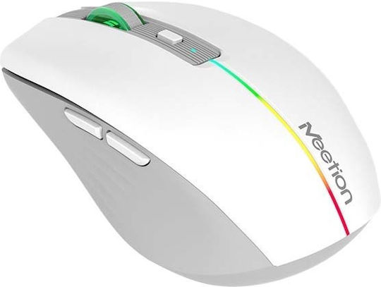 Meetion BTM002 Ασύρματο Bluetooth Ποντίκι Γκρι