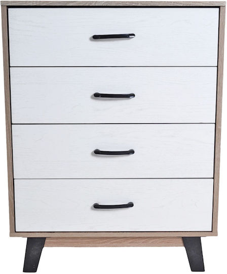 Comoda pentru Dormitor cu 4 sertare 80x40x93buc