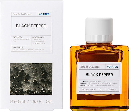 Korres Black Pepper, Cashmere & Lemonwood 50ml