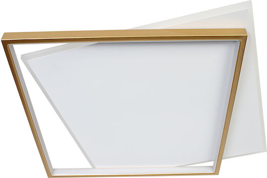 Globobox Plafonieră de Tavan 50buc Aurie cu LED Integrat
