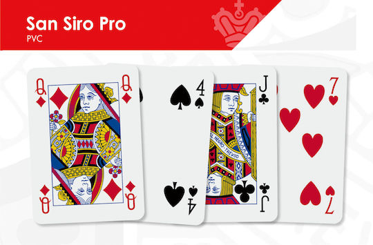 Dal Negro Freedom Plastic Poker Deck 2 Jumbo Blue