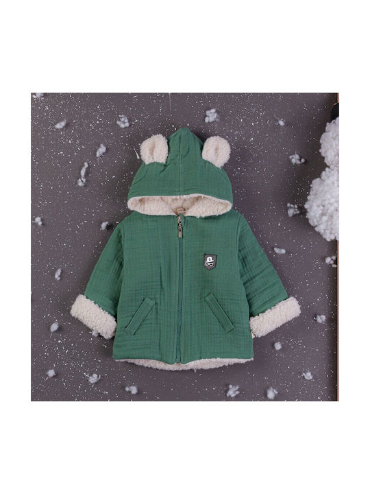 Kids Casual Jacket Green