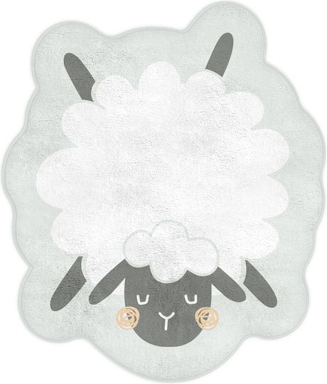 Kikka Boo Kids Synthetic Rug Sleepy Sheep 90x90cm