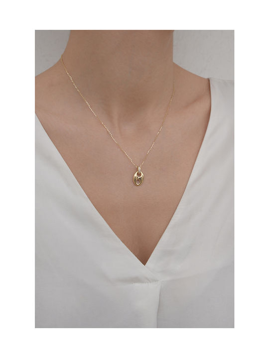 Kritsimis Necklace from Gold 14K