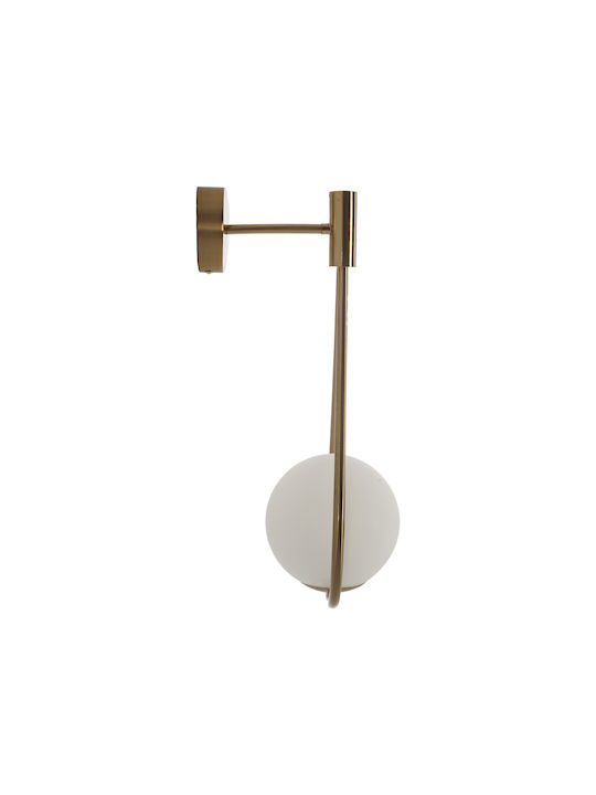 Artekko Lamp Wall Gold 20x25x50cm