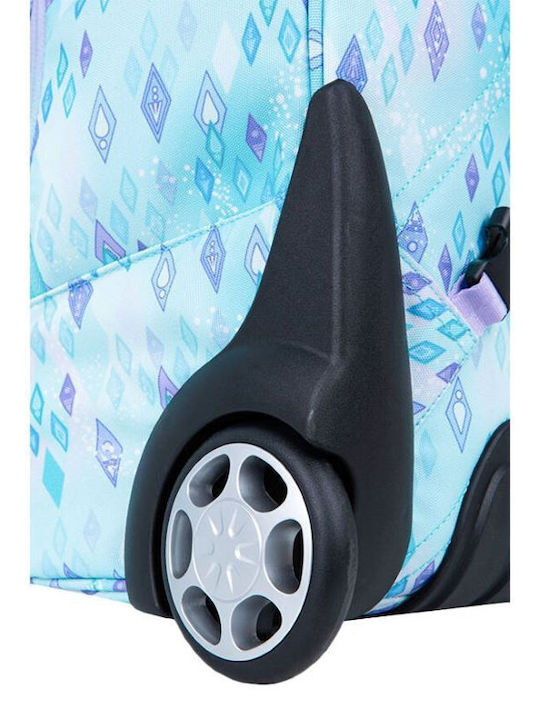 Ghiozdan Școlar Cu Rotile Coolpack Compact Frozen