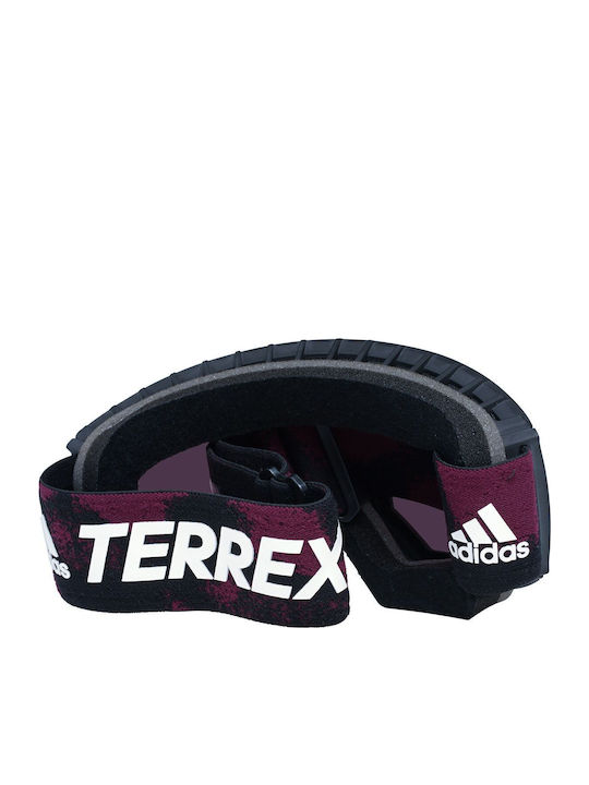 adidas Masca de schi și snowboard Pentru adulți Violet cu Lentilă în culoarea Violet