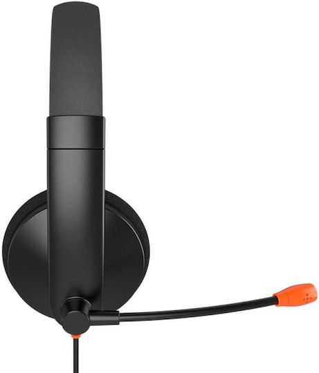 Meetion HP002 On Ear Multimedia Ακουστικά με μικρόφωνο και σύνδεση 3.5mm Jack